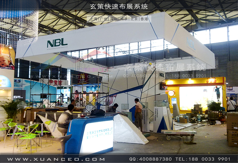 NBL紐貝樂(lè)育嬰展-育嬰展展臺(tái)搭展-上海玄策展覽工廠03