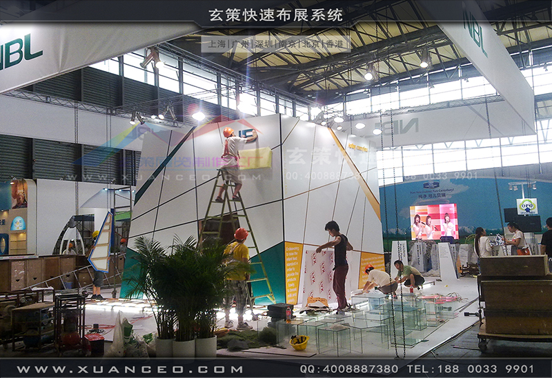 NBL紐貝樂(lè)育嬰展-育嬰展展臺(tái)搭展-上海玄策展覽工廠04