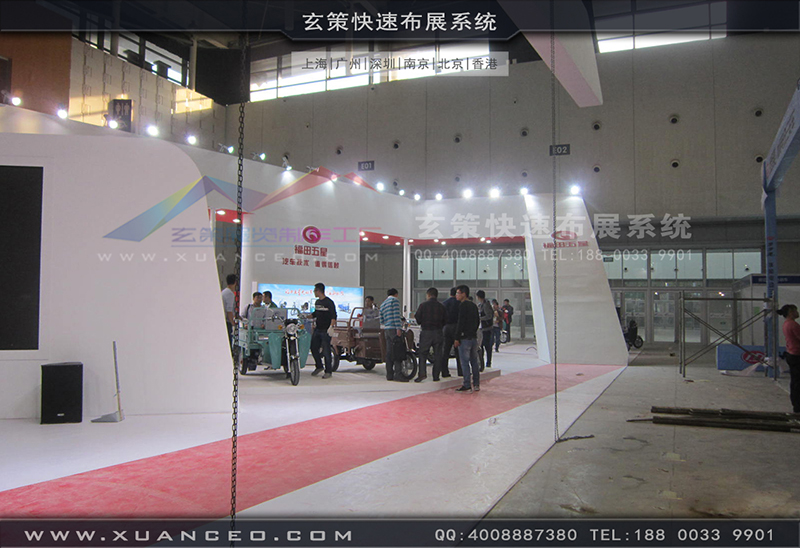 福田自行車(chē)展-自行車(chē)展展臺(tái)搭展-上海玄策展覽工廠01